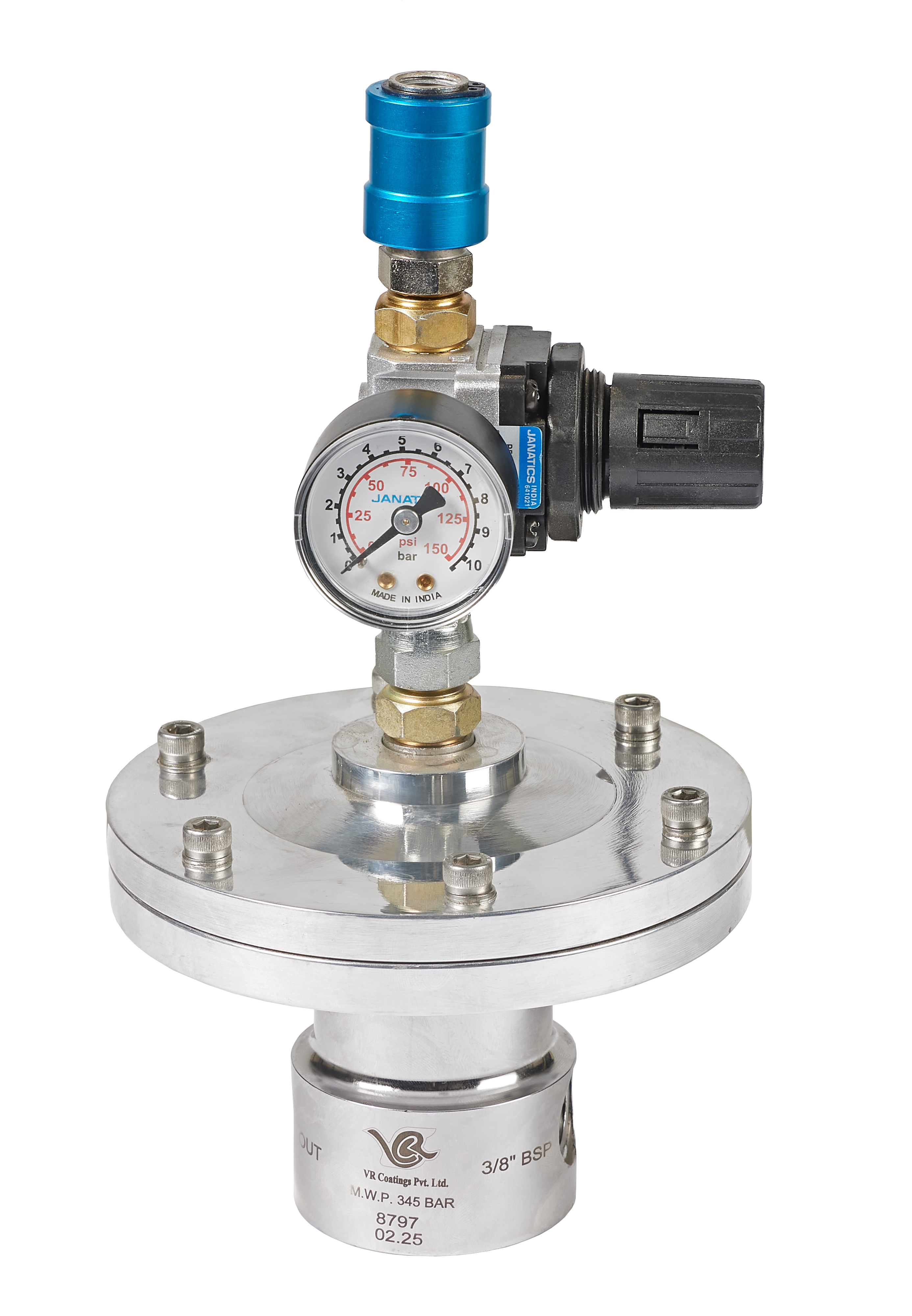 High and Low Pressure Regulators Manual and Pneumatic